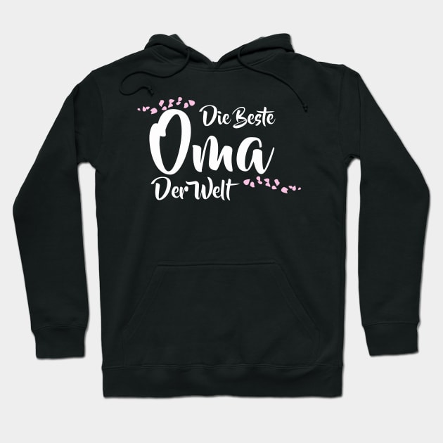 Die Beste Oma Der Welt German Worlds Best Grandma Hoodie by tanambos